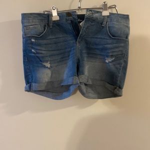 Jean shorts size 14